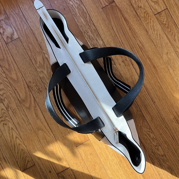 Kate Spade Rosie Large Tote Color-block Pebbled Leather Black Multi NWT - Picture 3 of 9